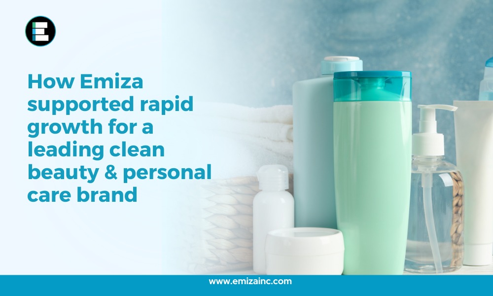 How Emiza Supported Rapid Growth for a Leading Clean Beauty & Personal Care Brand